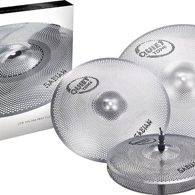 Sabian QTPC502 Quiet Tone Low Volume 13 / 14 / 18" Cymbal Pack