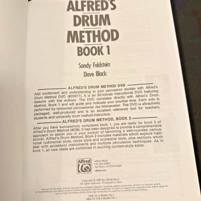 Alfred's Drum Method, Book 1, Feldstein & Black - BRAND NEW #2 image 3
