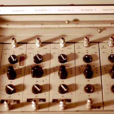 Rare 1960's Siemens Sitral Console, 18 inputs, 12 preamps, 2 Compressor/Limiters image 11