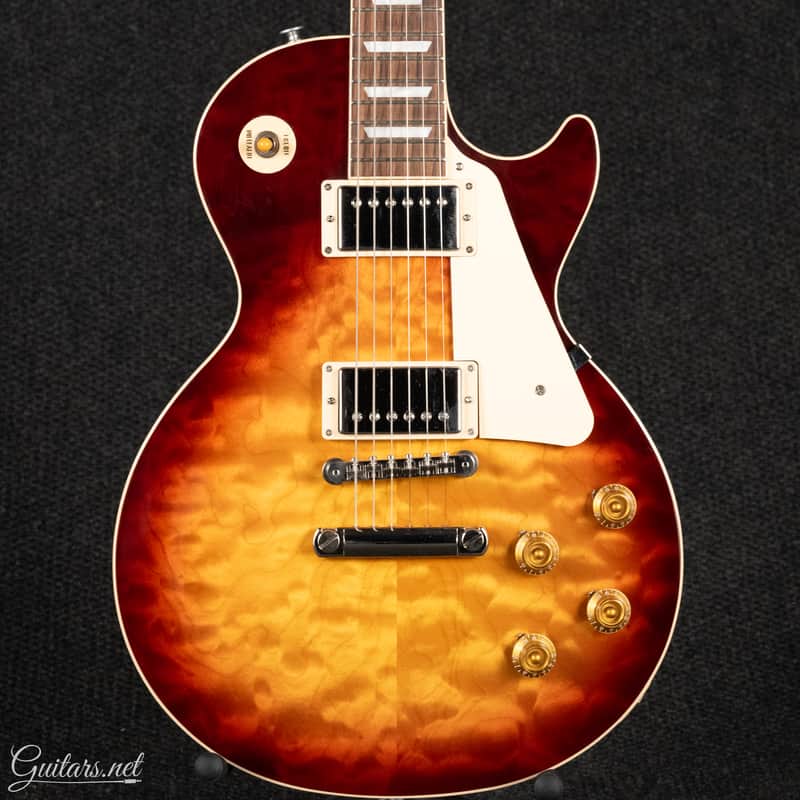 Gibson USA Les Paul Standard 50's Quilt - Bourbon image 1