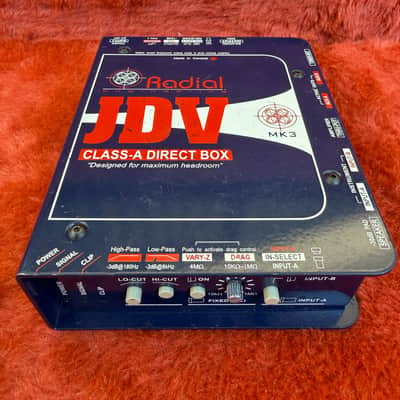 Radial JDV Mk III Class A DI Active Direct Box w/Factory PSU image 4