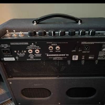 Fender Bassbreaker 15 15-Watt 1x12" Guitar Combo 2016 - 2024 - Gray Tweed image 2