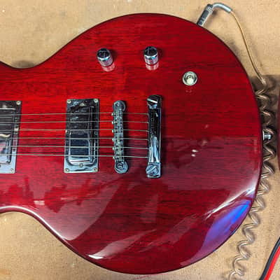 1996 Hamer Slammer Series Eclipse - Cherry With Hard Case image 15