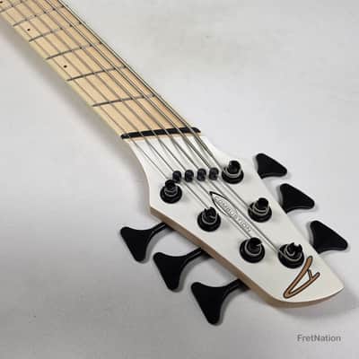 Dingwall NG3 6-String Matte Ducati White Pearl Bass w/ Bag 9.72lbs #19965B B-Stock image 19