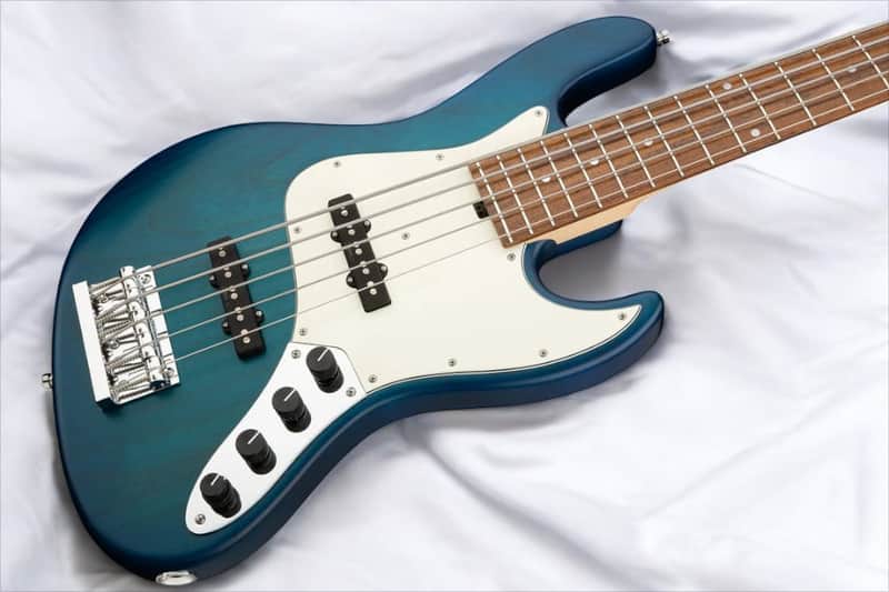 Sadowsky MetroLine 21-Fret Vintage J/J Bass-Red Alder Body-5 String-Bora Blueburst Transparent Satin image 1