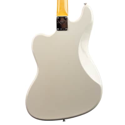 Fender Custom Shop Bass VI Deluxe Closet Classic - Aged Olympic White (737) image 3