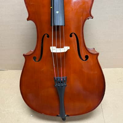 Artisan Strings Marcato Model 100 3/4 Cello 2006 Natural Finish w/ Original Gig Bag image 3