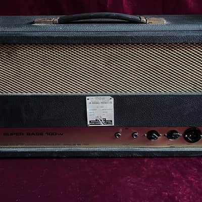 1968 Marshall JMP Super Bass 100 PLEXI Hendrix Page Kossoff image 2