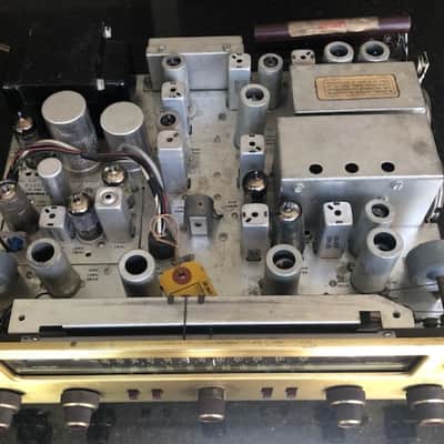 Fisher 100 T Vintage Tube Preamp Tuner Phono Stage image 5