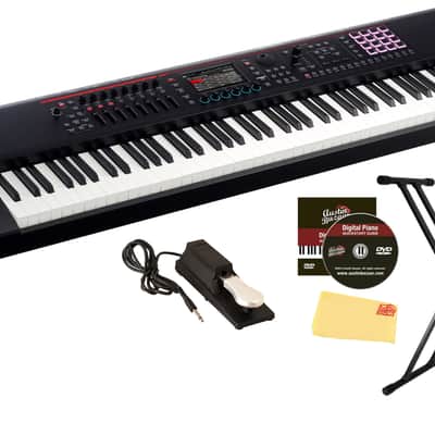 Roland Fantom-08 Synthesizer Keyboard w/ Adjustable Stand