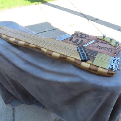 PAGE CUSTOM STICK DRONE 7 STRING CHAPMAN style DOUBLENECK GUITAR image 9