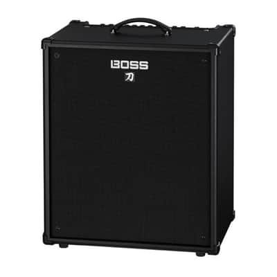 BOSS Katana-210 Bass 2 x 10-inch 160-Watt Portable Class AB Power Amp with 3 Preamp Types, Onboard BOSS Effects and External Speaker Jack image 2