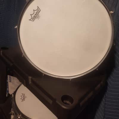 Slingerland Chrome over steel sound king 1990's - Chrome over steel image 7