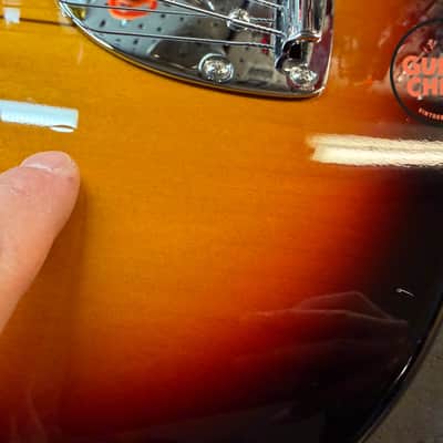 2025 Fender MIJ Japan Traditional II 60s Jaguar Sunburst – Excellent w/ Gig Bag image 13