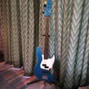 Fender MIJ Aerodyne Jazz Bass 2014 Metalflake Blue w/Fender HSC