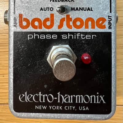 Electro-Harmonix Bad Stone Phase Shifter 2015 - Present - Black / Silver image 1