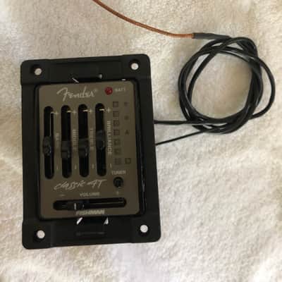 Fender Classic 4T Acoustic Preamp Black (By Fishman) image 1