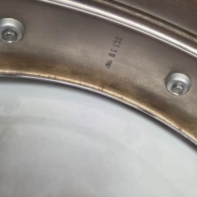 Vintage Ludwig No. 400 Supraphonic 5x14" 10-Lug Aluminum Snare Drum w/ Keystone Badge 1967 (242-1) image 22