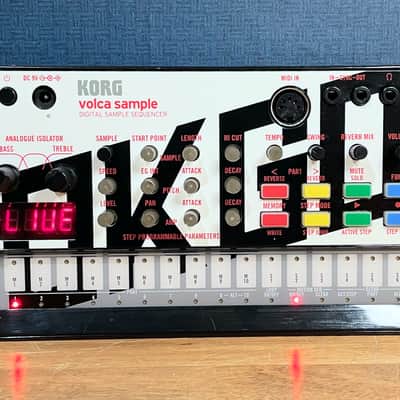 Korg Volca Sample OK GO Edition Digital Sample Sequencer - White with OK GO Logo