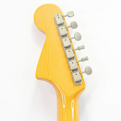 1999 Fender Jaguar JG-66 MIJ Reissue Electric Guitar – Sunburst image 7