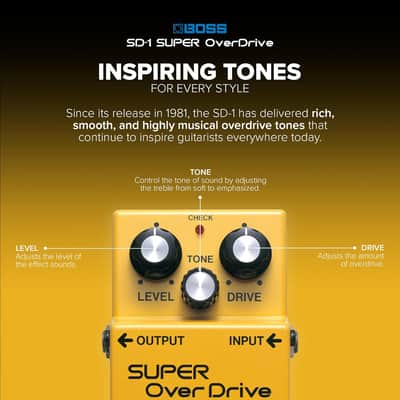 SD-1 Super Overdrive Pedal image 2