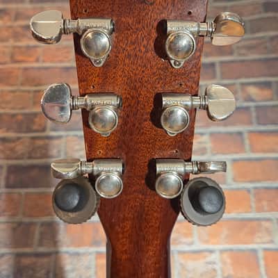 Vintage Japan 1970s S. Yairi 9110 SYairi Dreadnought Acoustic Natural - Top Splice Repair & GREAT Sound! image 19
