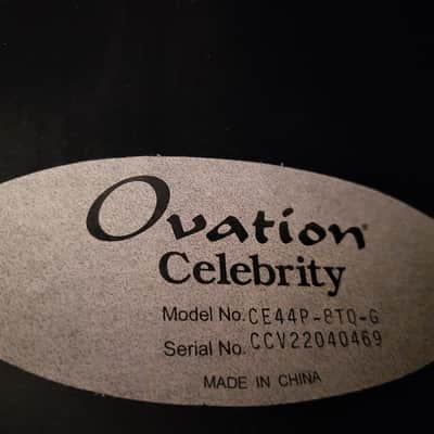 Ovation Celebrity Elite Plus CE44P-8TQ Acoustic Electric Guitar Celebrity Elite Plus CE44P-8TQ Acoustic Electric Guitar image 13