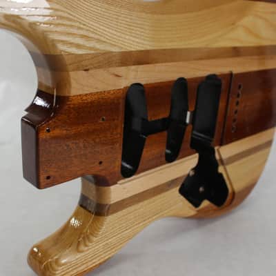Butcher Block HSS guitar body - fits Fender Strat Stratocaster necks J910 Bild 8