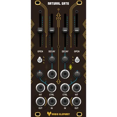 Rabid Elephant Natural Gate Eurorack Low Pass Gate Module image 1