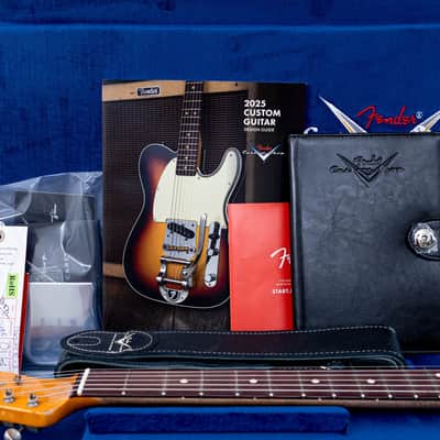 2025 Fender Custom Shop 1963 Telecaster Heavy Relic Ocean Turquoise w/ Case, CoA image 15
