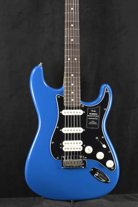 Mint Fender Player II Modified Stratocaster HSS Electric Blue Rosewood Fingerboard
