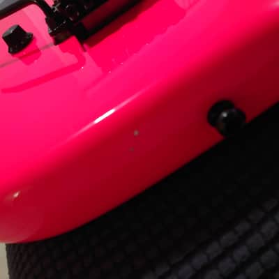 80s Kramer Baretta Neon Pink Lefty image 7