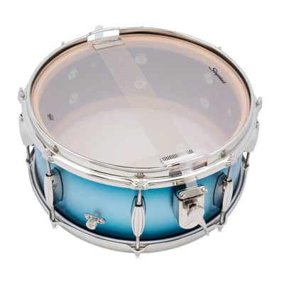Slingerland Radio King Artist Snare Drum 14x6.5 Blue & Silver Lacquer image 5