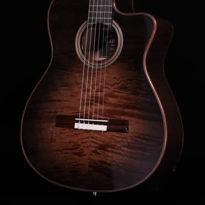 Cordoba Fusion 12 Cinnamon Burst Nylon String Guitar image 2