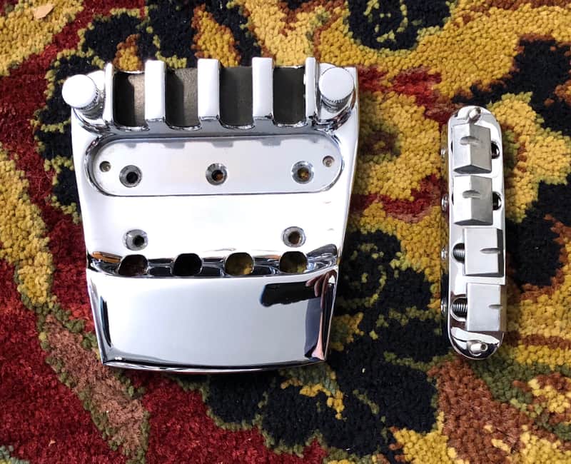 Rickenbacker Bass Bridge and Tailpiece for 4001 or 4003 image 1
