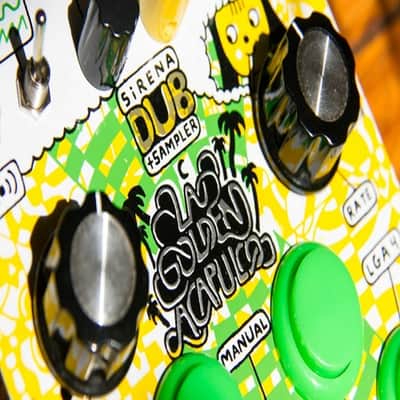 La Golden Acupulco Sirena Dub Siren and Monophonic Sampler 2021 - Custom Graphic image 2