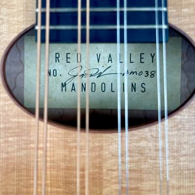 Red Valley Mandolins AM Model A Type #38 ca. 2010 - Natural image 4
