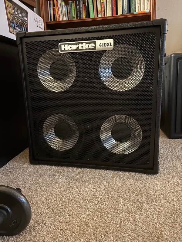 Hartke 410XL V2 400-Watt 4x10" Bass Speaker Cabinet 2019 - Present - Black image 1