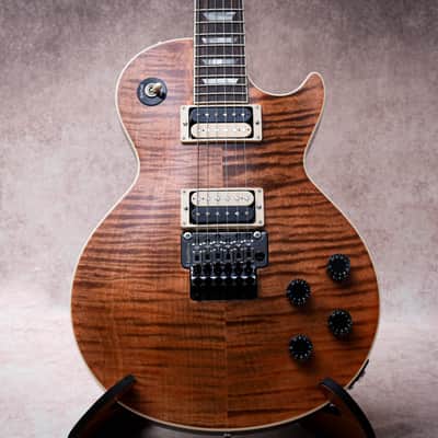 GIBSON USA Custom Shop Dealer Select Les Paul Axcess Floyd Rose "Siberian Tiger + Rosewood" (2025) image 4