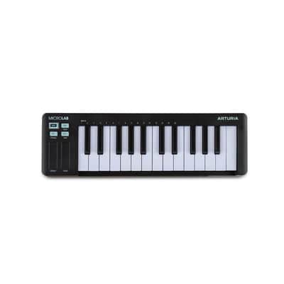 Arturia MicroLab MkIII 25-Key MIDI Controller 2025 - Present - Black