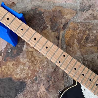 Reverend Charger HB with Maple Fretboard 2020 - Present - Gunmetal with White Pearloid Pickguard image 3