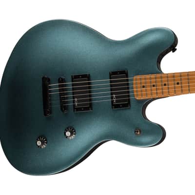 Fender Contemporary Active  Starcaster - Roasted Maple Fingerboard, Gunmetal Metallic image 1