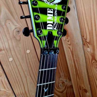 Dean Dimebag, Dime Razorback, Slime Green Bumblebee, mit Koffer, Bj. 2006 image 4