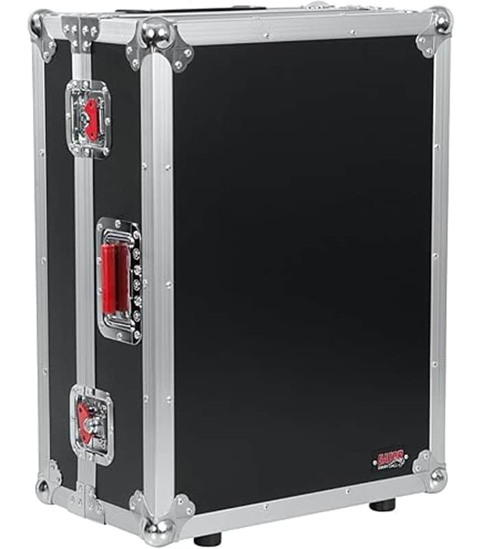 Odyssey FZQU24W Road Case - Allen & Heath QU-24 Mixing Console Flight Case with Wheels image 1