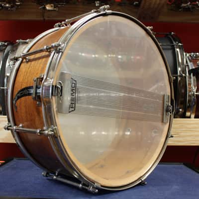 1930s Ludwig and Ludwig 6.5x14 Snare Drum in Mahogany image 5