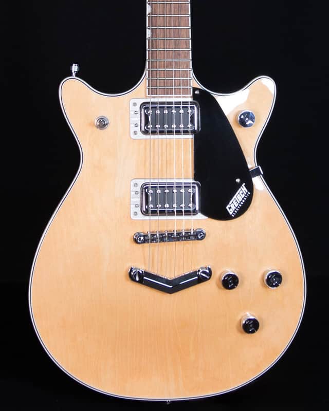 Gretsch G5222 Electromatic Double Jet BT with V-Stoptail, Laurel FB, Aged Natural Bild 1