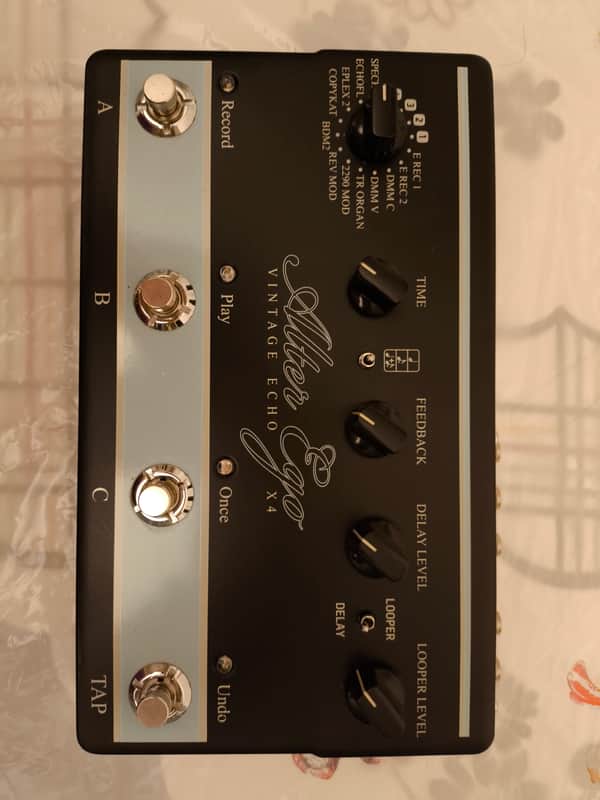 TC Electronic Alter Ego X4 Vintage Echo Delay 2015 - Present - Black image 1