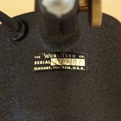 1967 Wurlitzer Brasshorn Model 7250 Vintage Brass Horn - Original Case, Price List, Harmon Mute! image 8