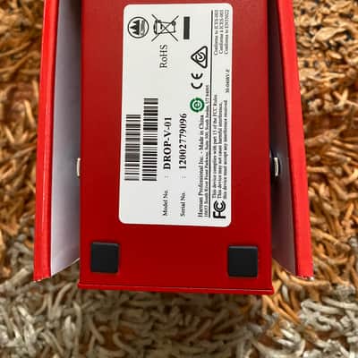 DigiTech Drop Compact Polyphonic Pitch-Shifter 2010s - Red image 4