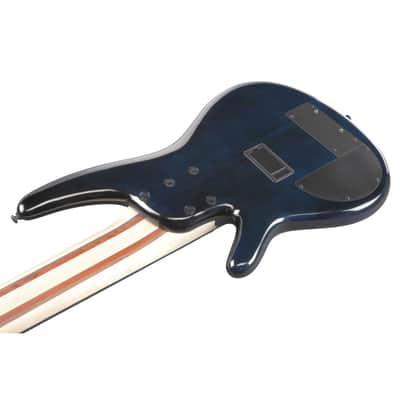 Ibanez Bass Workshop SRAS7-CBS 2nd Generation Ashula Cosmic Blue Starburst - 6-String Electric Bass image 7